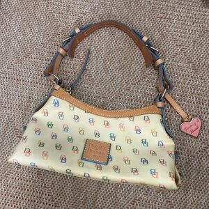 Vintage dooney & bourke colorful monogram bag